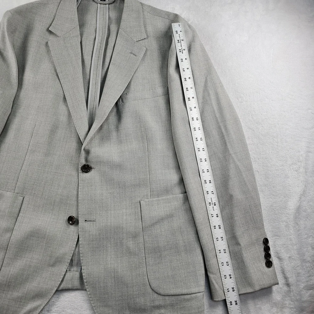 Bonobos Marzotto Hopsack Knit Patch Pocket Blazer Sport Coat 46S Unconstructed